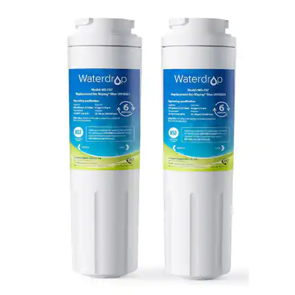 Waterdrop
Model: WD-F07
Replacement for: Maytag filter UKFB001
Operating specifications:
Capacity: 116 gallons (440 liters)
Flow rate: 0.6 gpm (1.9 l/min)
Filter life: 6 months
NSF International
NSF/ANSI Standard 42: Chlorine, taste and odor
NSF/ANSI Standard 401: Emerging contaminants
Waterdrop
Model: WD-F07
Replacement for: Maytag filter UKFB001
Operating specifications:
Capacity: 116 gallons (440 liters)
Flow rate: 0.6 gpm (1.9 l/min)
Filter life: 6 months
NSF International
NSF/ANSI Standard 42: Chlorine, taste and odor
NSF/ANSI Standard 401: Emerging contaminants
Original Equipment Filter Co., Ltd.
2477