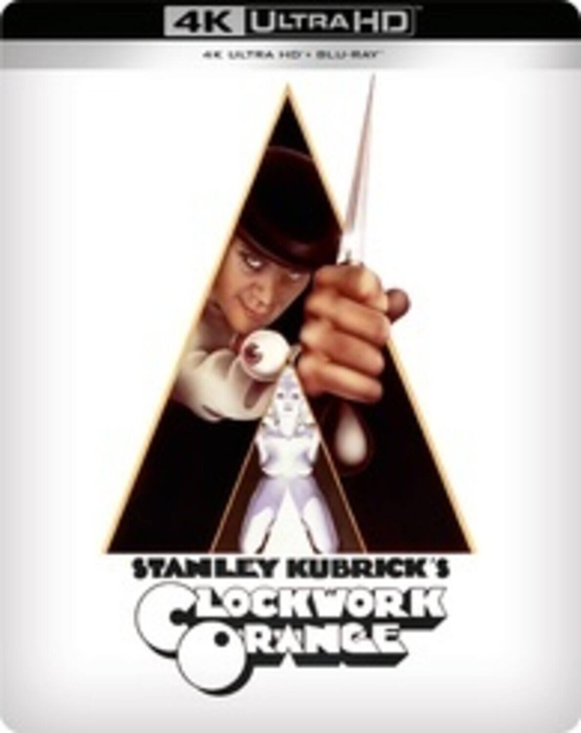A Clockwork Orange (Steelbook)   - 4K Blu-Ray [4K Ultra HD Blu-ray]