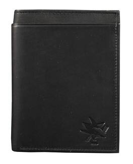 Rico Industries - San Jose Sharks Black Leather RFID Blocking Passport Holder Cover Travel Billfold Wallet for Men & Women - Multi