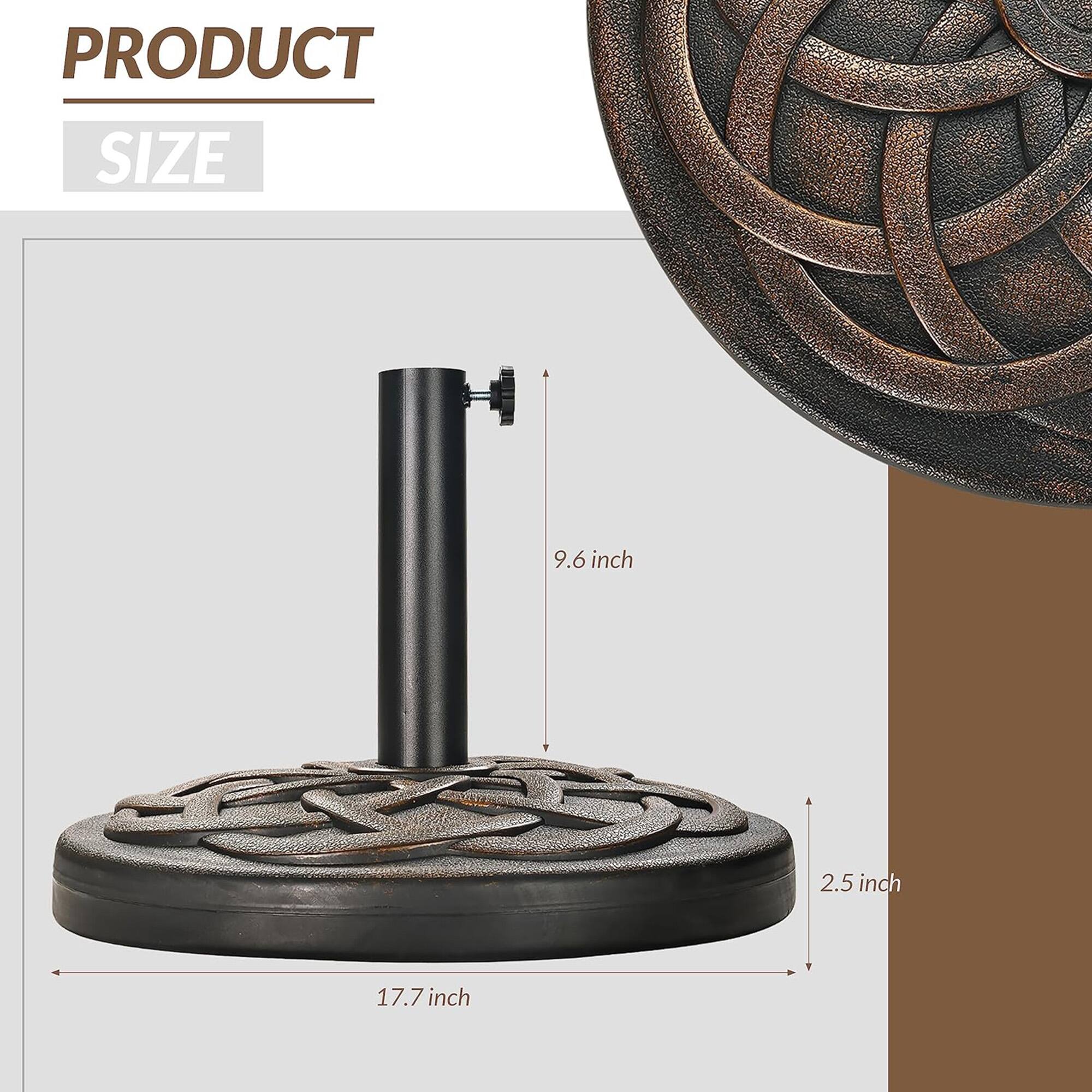 PRODUCT SIZE  
9.6 inch  
2.5 inch  
17.7 inch