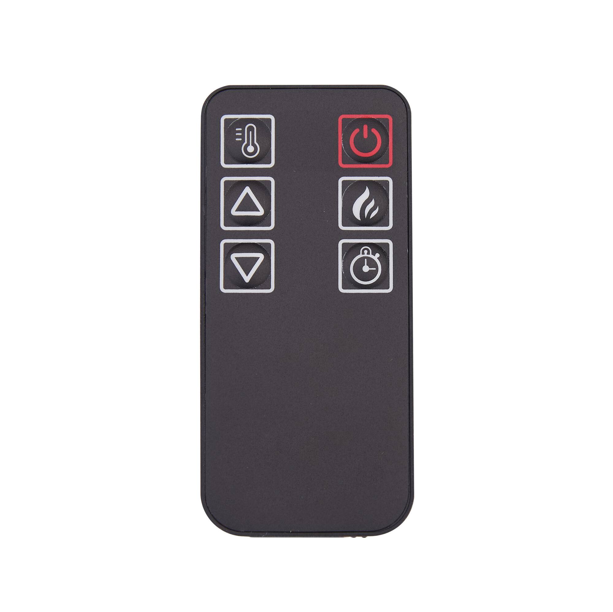 Alt View 5. Boyel Living - 23-in Black Electric Fireplace Insert 1400W 4777 BTU with Log Display LED Screen and Remote Control Model BL-YL-07437 - Black.
