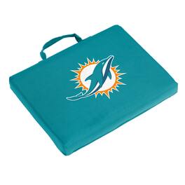 Logo Brands - Miami Dolphins 14" x 11" Bleacher Cushion - Multicolor