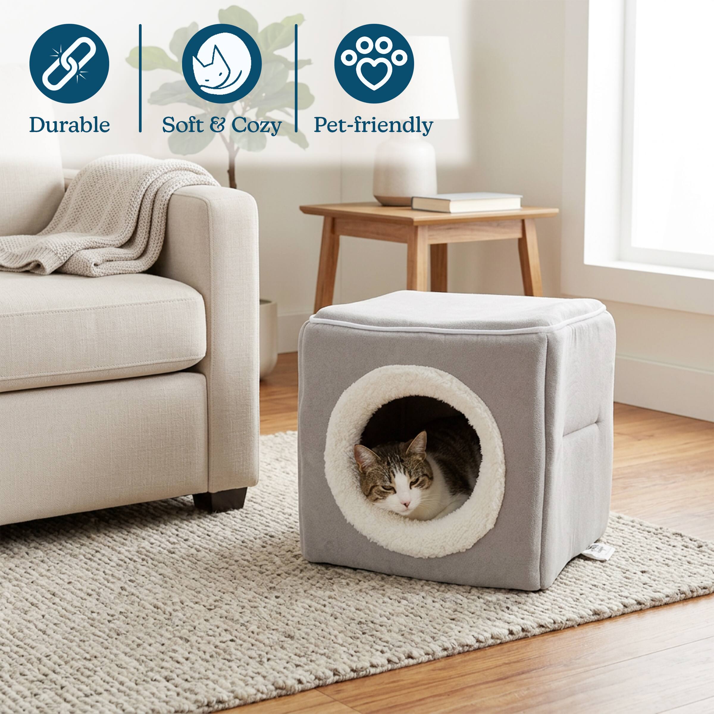 Durable  
Soft & Cozy  
Pet-friendly