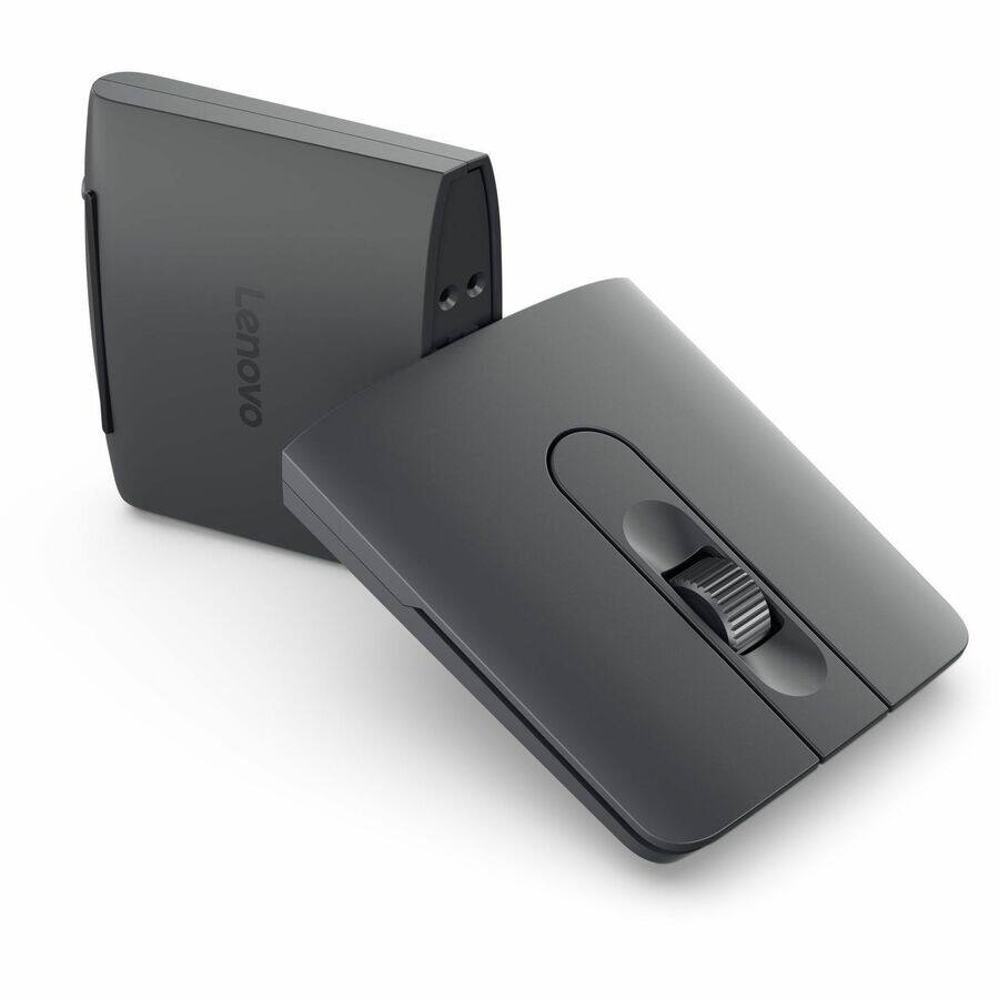 Alt View 3. Lenovo - ThinkPad Bluetooth Presenter Mouse (Aura Edition) - Thunder Gray.