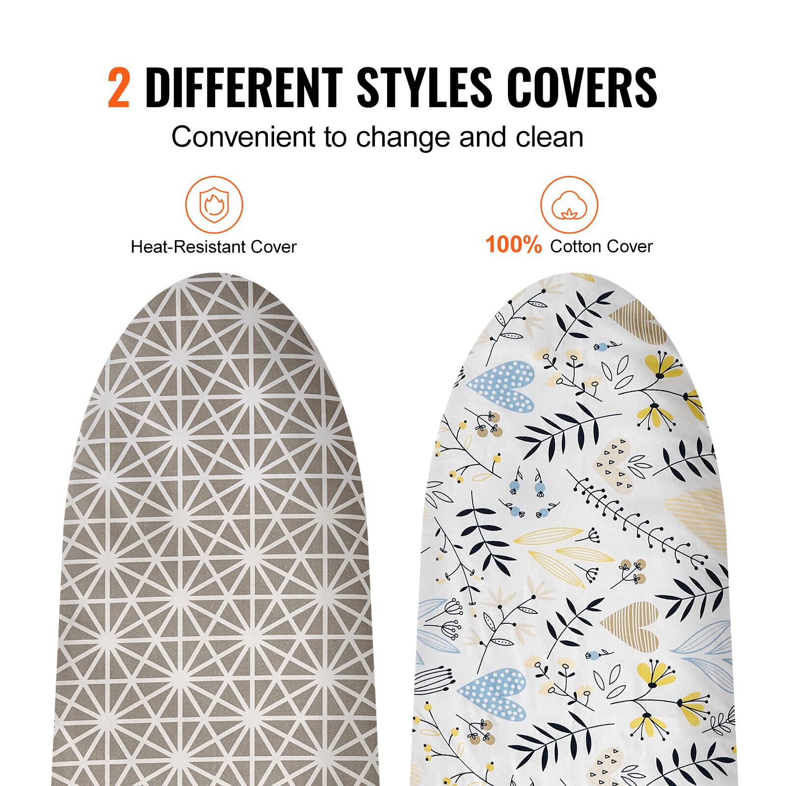 2 DIFFERENT STYLES COVERS Convenient to change and clean Heat-Resistant Cover 100% Cotton Cover