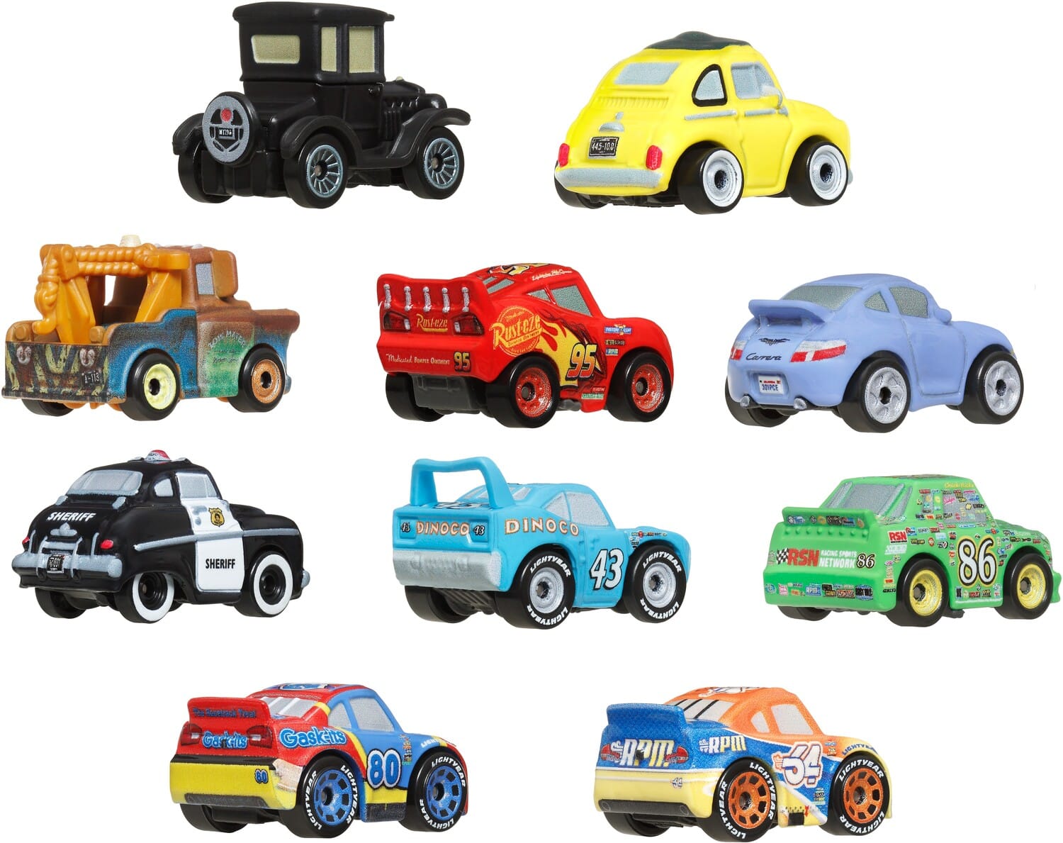 Mattel Disney Pixar Cars Variety 10 pack COLLECTIBLES Multicolor Mattel Disney Pixar Cars Variety 10 pack COLLECTIBLES Multicolor
