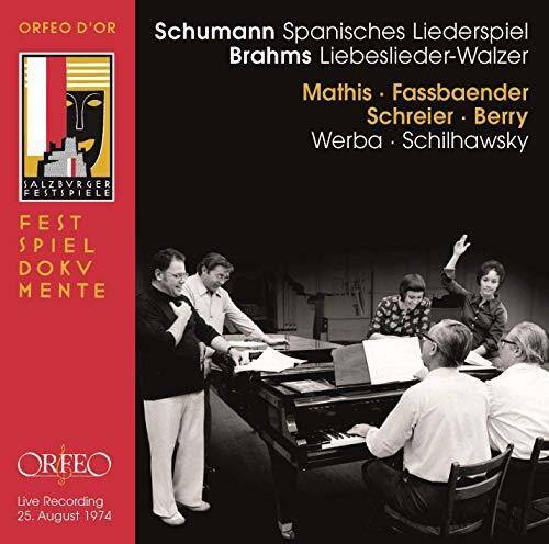 Brahms / Mathis / Werba - Spanisches Liederspiel   - COMPACT DISCS [CD]
