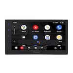 Pioneer - 6.8" Apple CarPlay/Android Auto Bluetooth Digital Media (DM) Receiver with backup camera input - Black