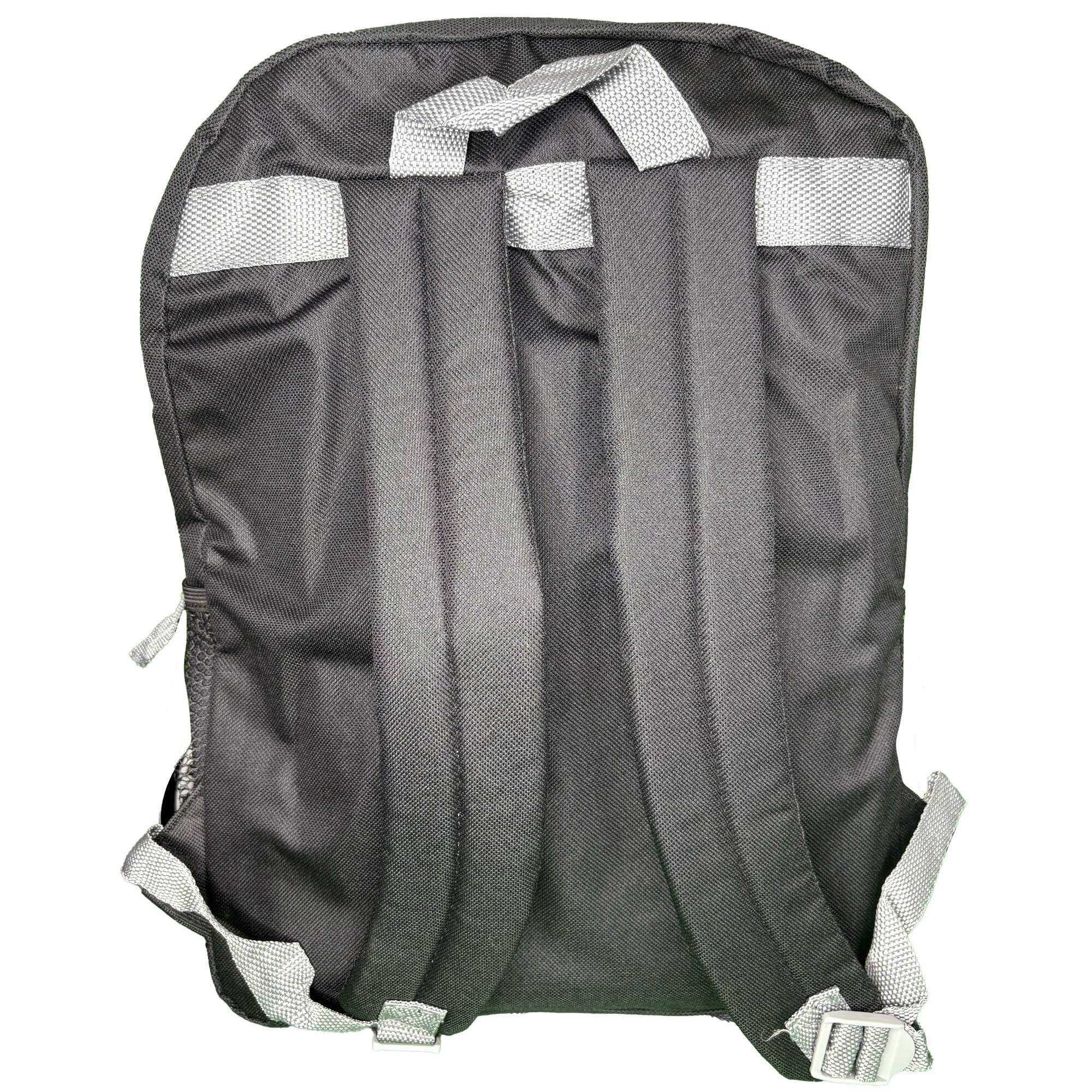 Alt View 7. Batman - DC Batman 16" Boys School Backpack with Large Front Pocket & Rectangular Lunch Bag - Black.