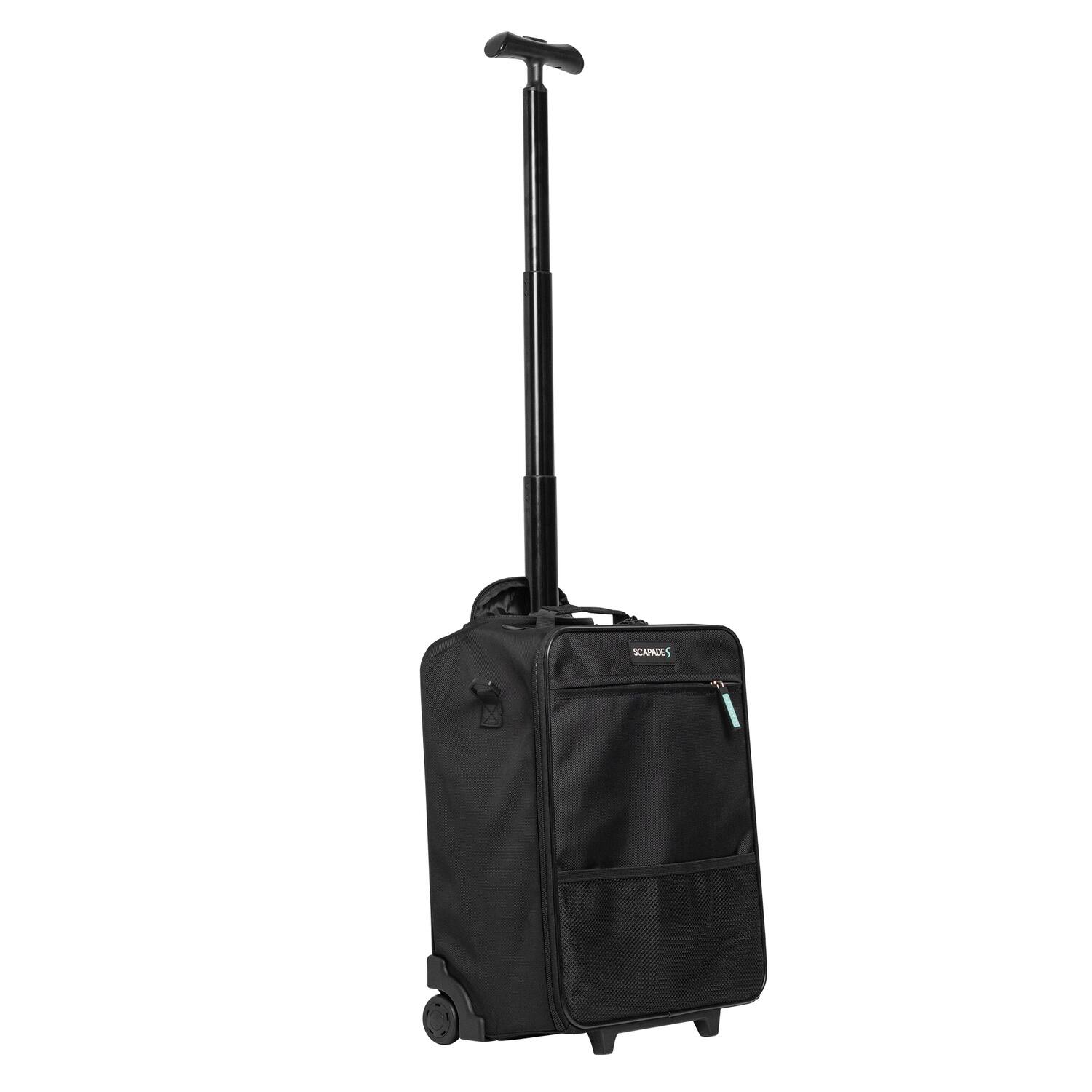 Alt View 8. Scapade - Lightweight Collapsible Under-Seat Cabin Travel Bag - Black.