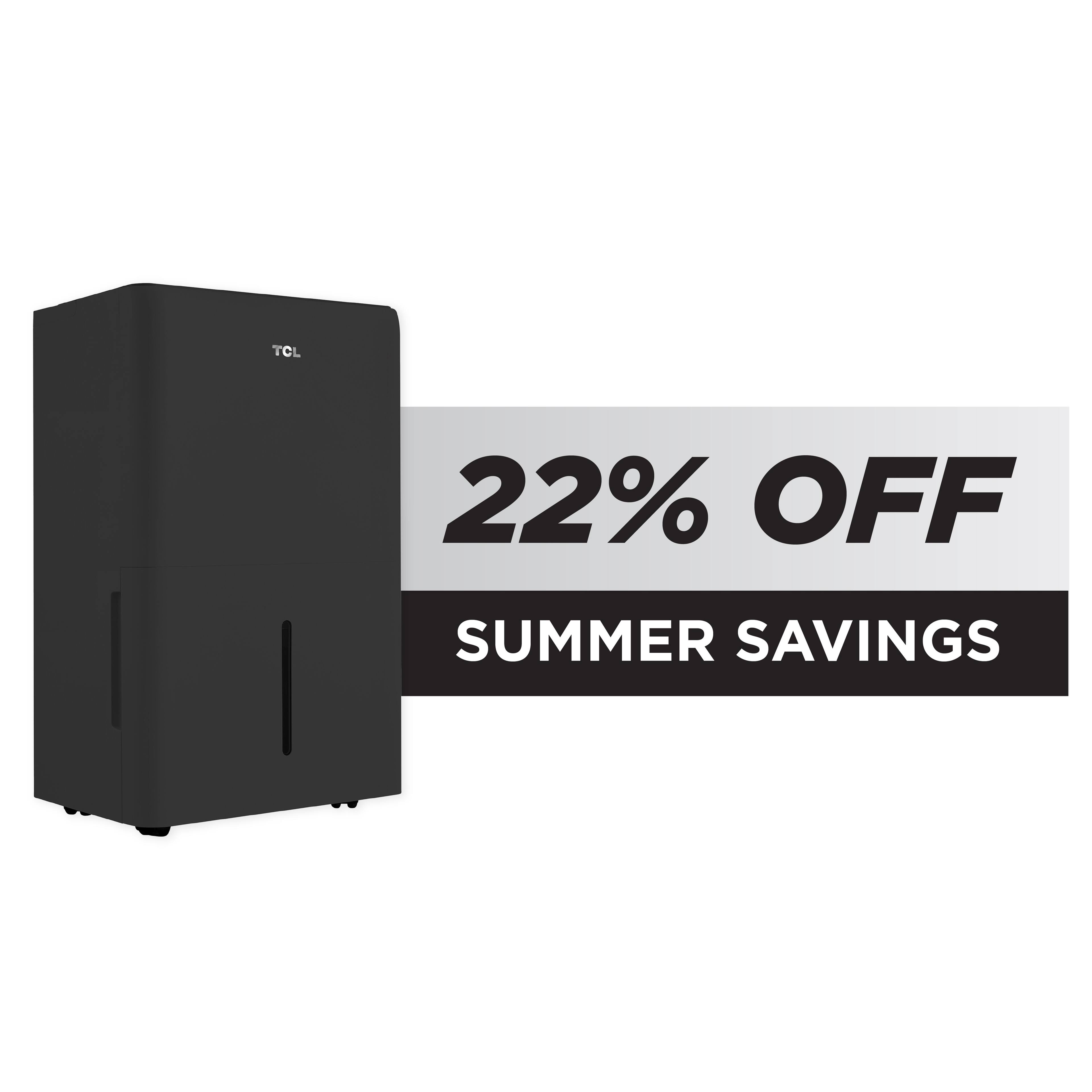 TCL 22% OFF SUMMER SAVINGS