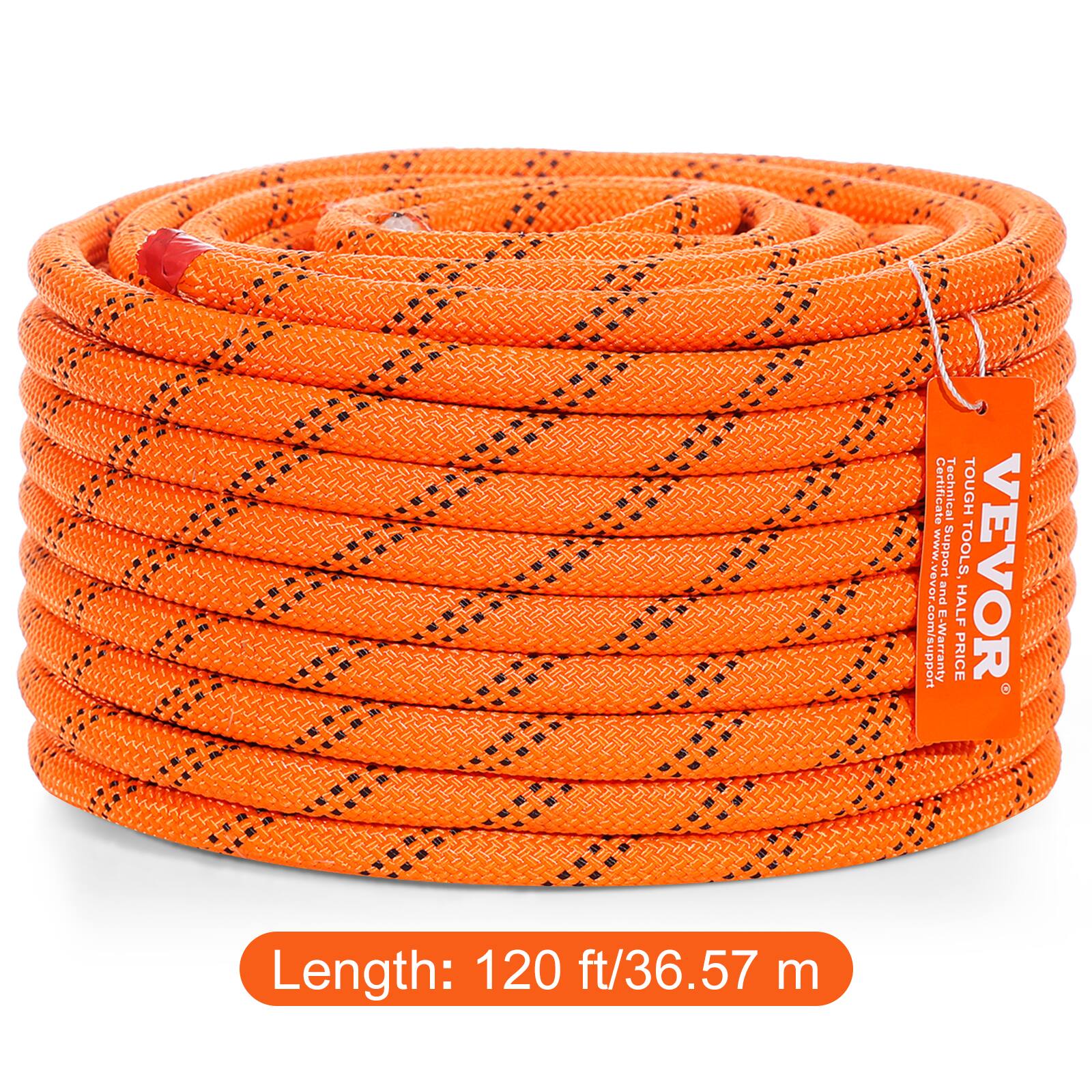 Certificate Technical TOUGH JDA'MAM Support TOOLS. VEVOR and HALF com/support - Warranty PRICE Length: 120 ft/36.57 m