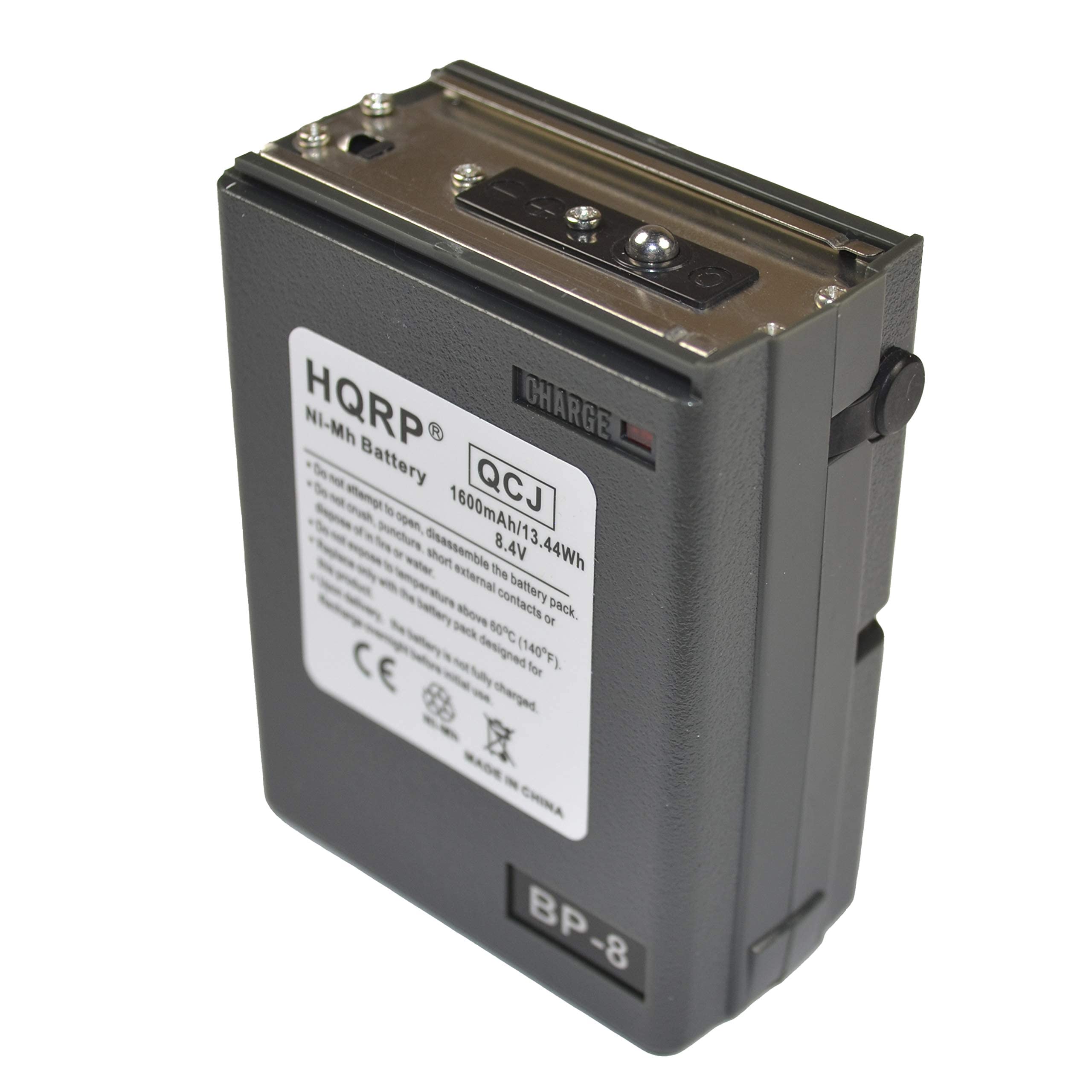 HQRP Ni-Mh Battery QCJ  
1600mAh/13.44Wh  
8.4V  
BP-8  

Do not attempt to puncture, disassemble, or short the battery.  
Do not expose to water or high temperatures above 60°C (140°F).  
Do not charge with a charger designed for a different battery type.  
Do not charge with a charger designed for a different battery type.  
Do not charge with a charger designed for a different battery type.  
Do not charge with a charger designed for a different battery type.  
Do not charge with a charger designed for a different battery type.  
Do not charge with a charger designed for a different battery type.  
Do not charge with a charger designed for a different battery type.  
Do not charge with a charger designed for a different battery type.  
Do not charge with a charger designed for a different battery type.  
Do not charge with a charger designed for a different battery type.  
Do not charge with a charger designed for a different battery type.  
Do not charge with a charger designed for a different battery type.  
Do not charge with a charger designed for a different battery type.  
Do not charge with a charger designed