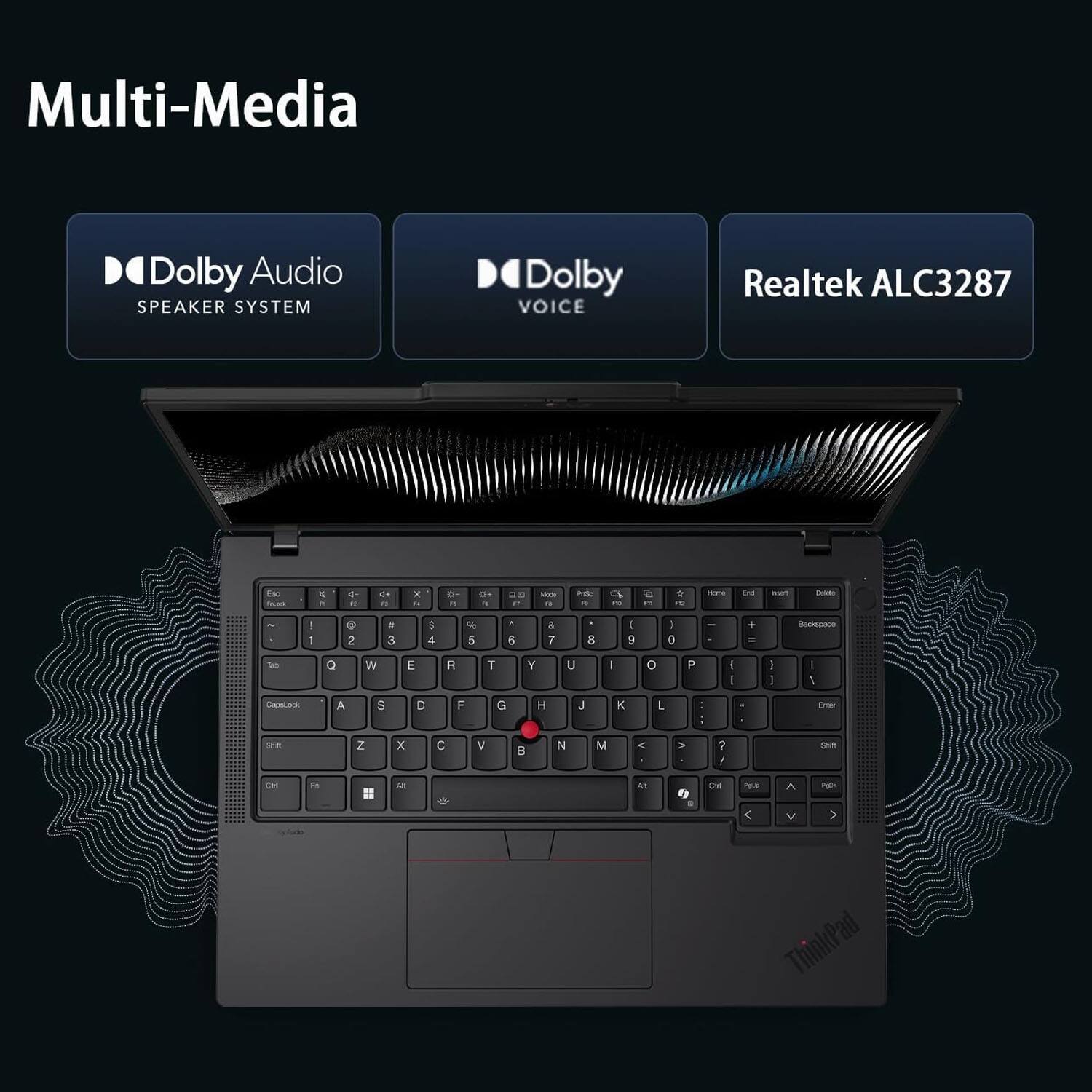 Multi-Media  
Dolby Audio SPEAKER SYSTEM  
Dolby VOICE  
Realtek ALC3287