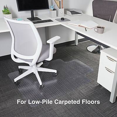For Low-Pile Carpeted Floors