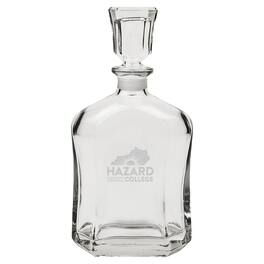 Jardine - Hazard Community and Technical College 23.75oz. Crystal Whisky Decanter - Multicolor