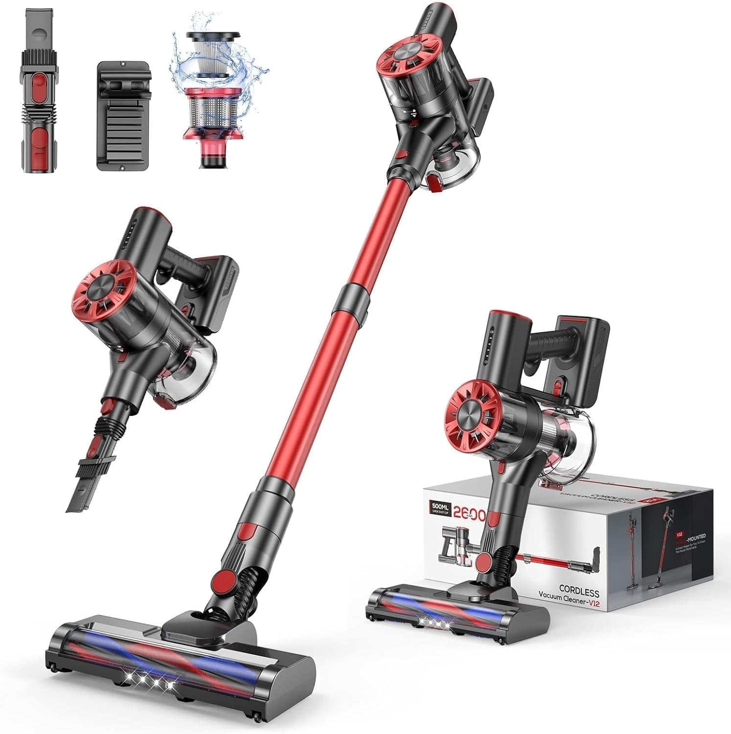 SOOML 2600 - Cordless Vacuum Cleaner V12