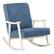 Angle. OSP Home Furnishings - Gainsborough Rocker - Navy.