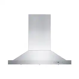 ZLINE - 36 inches - Externally Vented - Island Range Hood - Stainless Steel