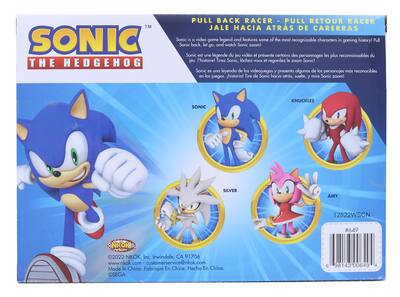 Sonic the Hedgehog Pull Back Racer | Amy Rose Sonic the Hedgehog Pull Back Racer | Amy Rose
