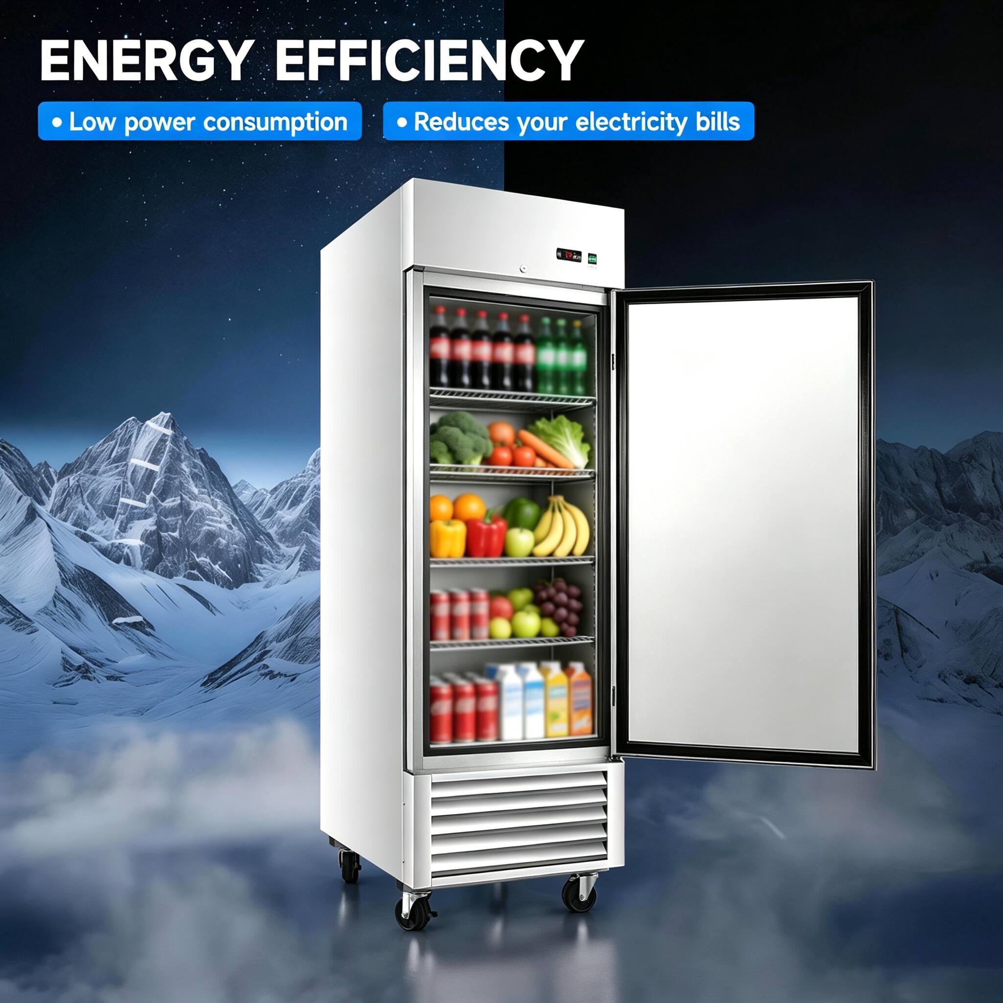 ENERGY EFFICIENCY  
- Low power consumption  
- Reduces your electricity bills