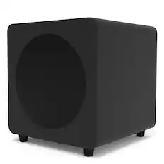 Front. Kanto - Kanto SUB8 8-inch Sealed Powered Subwoofer (Matte Black) - Matte Black.