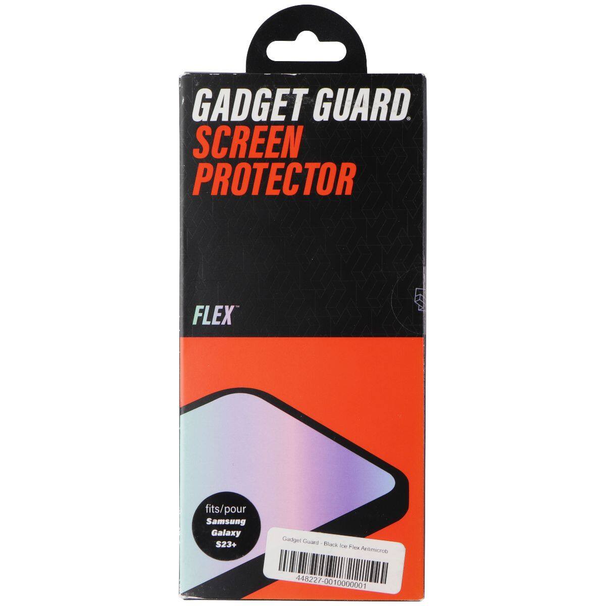 GADGET GUARD. SCREEN PROTECTOR FLEX fits/pour Samsung Galaxy S23+ Gadger Guard Black ice Flex Antimicrob 448227-0010000001 448227
