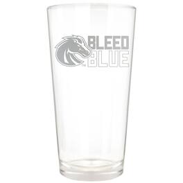 Great American Products - Boise State Broncos Etched 16oz. Rally Cry Pint Glass - Multicolor