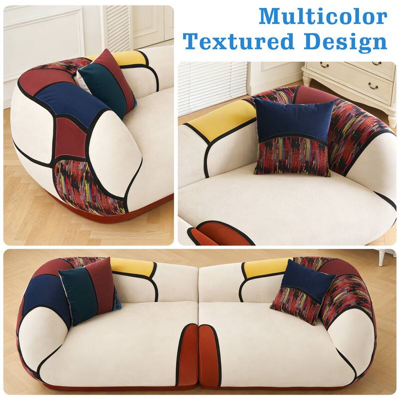 Multicolor Textured Design