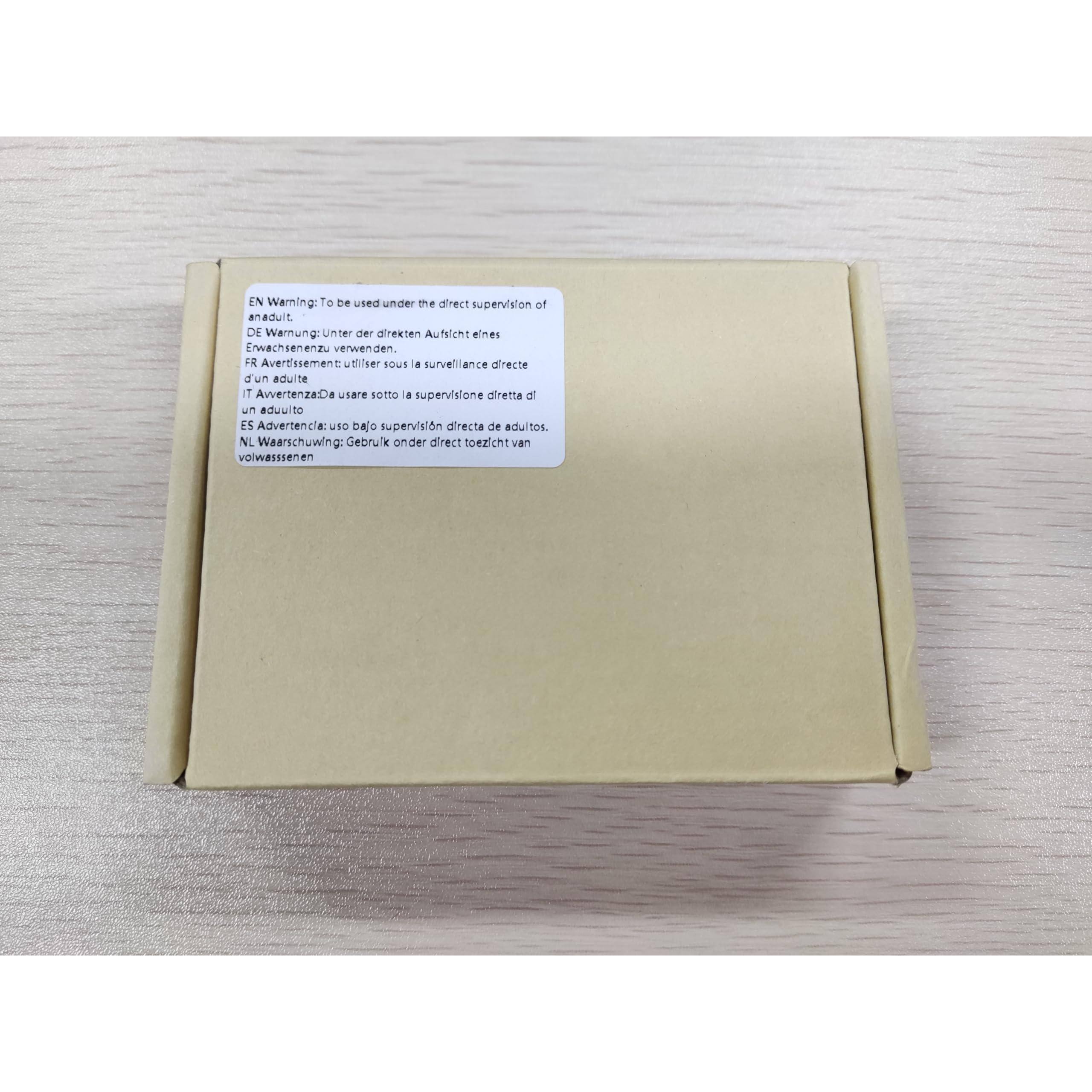 EN Warning: To be used under the direct supervision of an adult.  
DE Warnung: Unter der direkten Aufsicht eines Erwachsenen zu verwenden.  
FR Avertissement: Utiliser sous la surveillance directe d'un adulte.  
IT Avvertenza: Da usare sotto la supervisione diretta di un adulto.  
ES Advertencia: USO bajo supervisión directa de adultos.  
NL Waarschuwing: Gebruik onder direct toezicht van volwassenen.