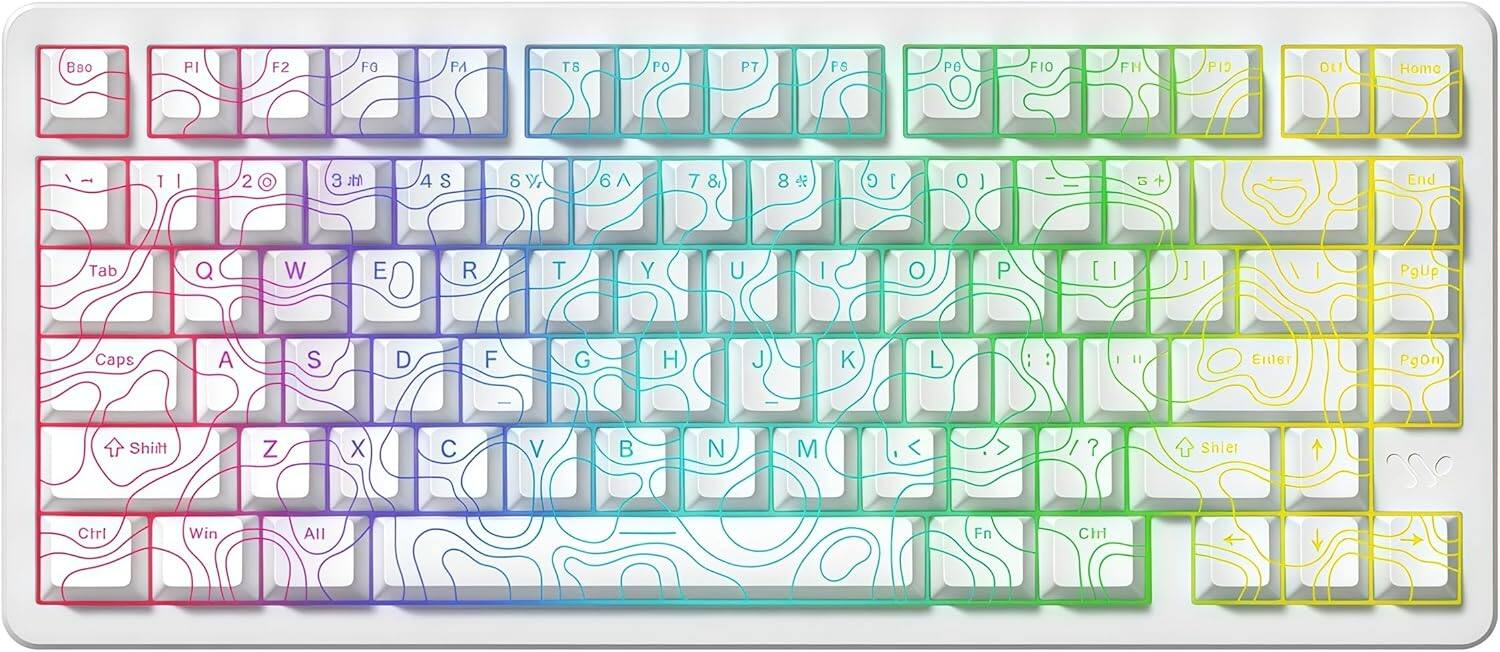 Bs0 PI F2 F3 F4 PA T5 PO P7 PS PO F10 FH PID Oul Home 1 I 2 O 3 M 4 S SY, S 6A 7 8 8   [ 0 I - CT End Tab Q W E R T Y U I O P [ | JI I PgUp Caps A S D F G H J K L Enter PgDn : Shift Z X C V  N M < > / ? Shift Ctrl Win All Fn Clr