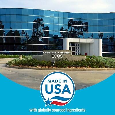 Earth Friendly Products ECOS  
MADE IN USA  
with globally sourced ingredients