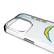 Alt View 2. Keyscaper - Los Angeles Chargers Linen Logo iPhone Clear Case - 13 mini - Multicolor.