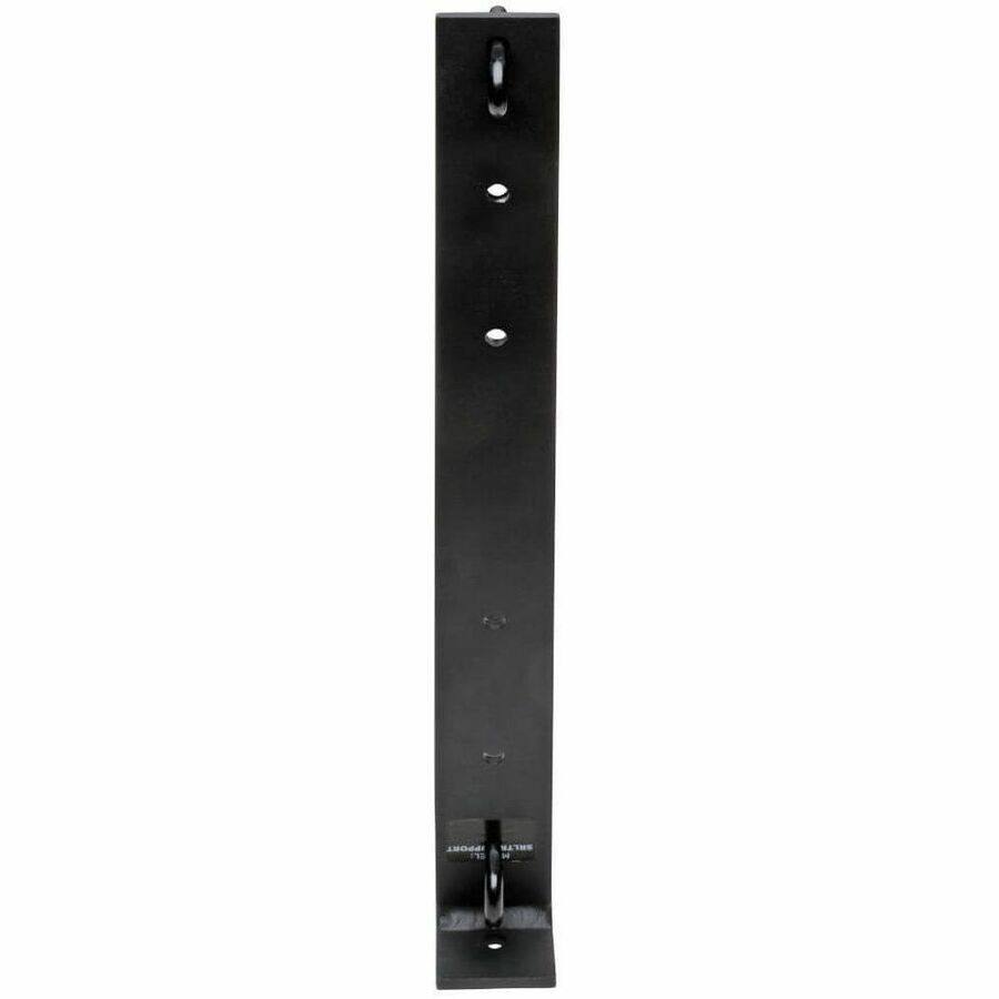 Alt View 3. Tripp Lite - Eaton Tripp Lite Series Triangular Wall Support Kit for 12 & 18 in. Cable Runway, Straight & 90-Degree - Hardware - Black.