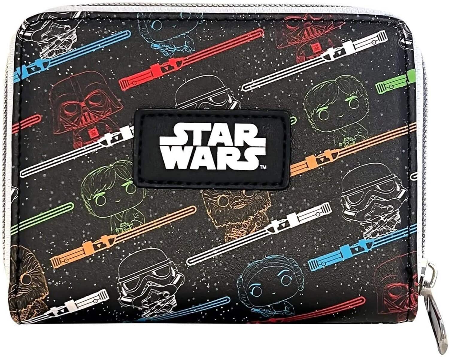 FUNKO POP! WALLET: STAR WARS - LIGHT SABER AOP - APPAREL - Mulitcolor