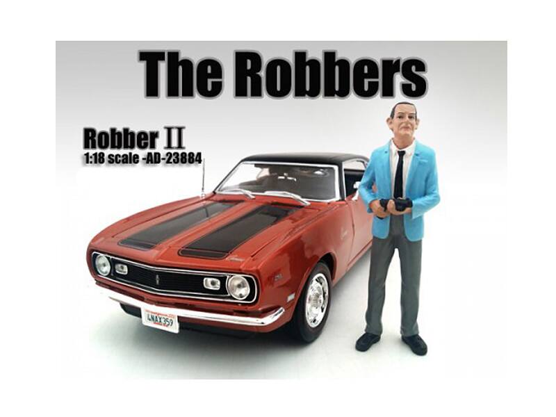 The Robbers" Robber II Figure For 1:18 Scale Models by American Diorama"