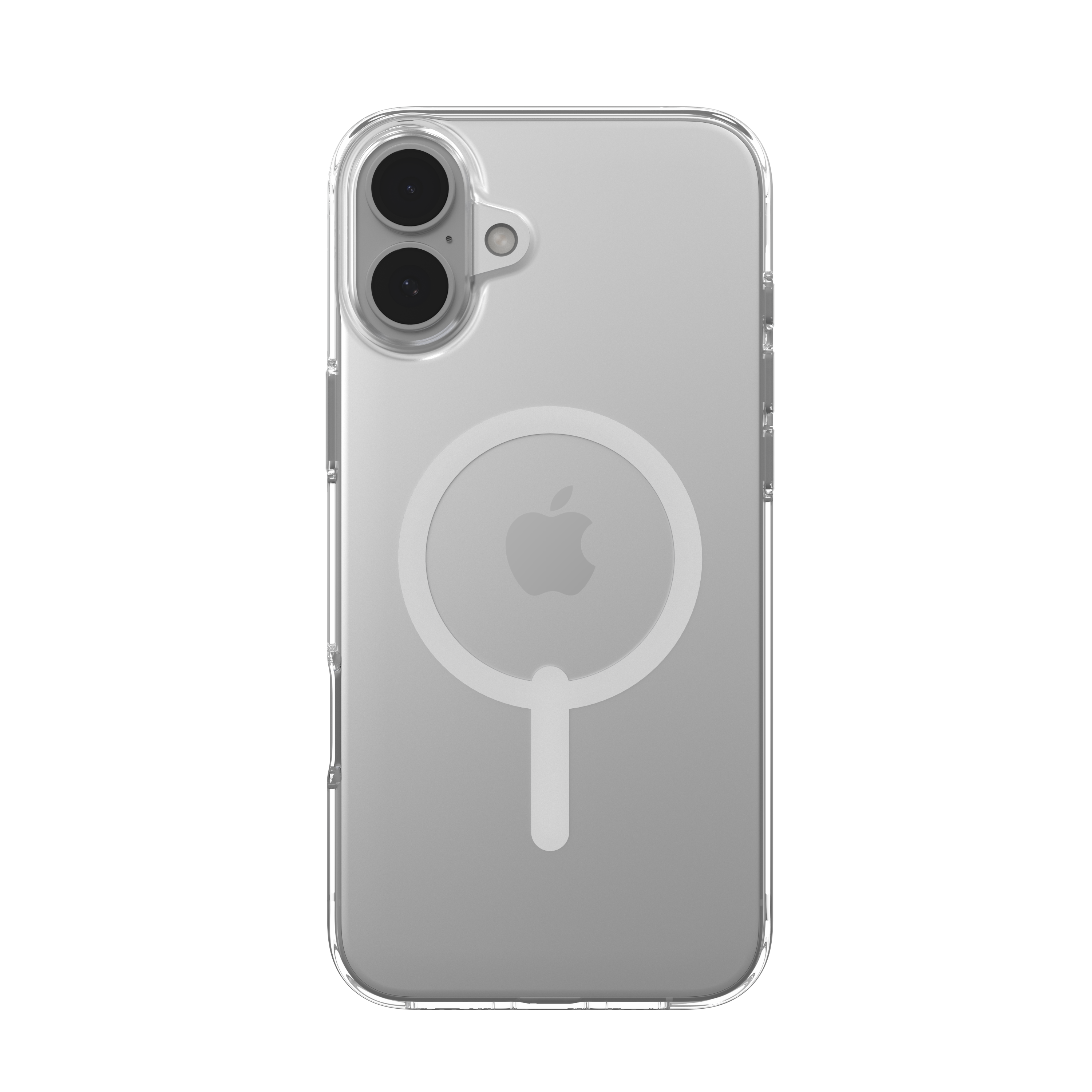 Angle. ZAGG - Crystal Palace Snap Case Lite iPhone 16 Plus - Clear.