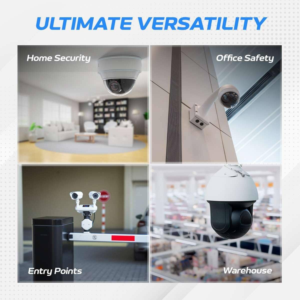ULTIMATE VERSATILITY

Home Security

Office Safety

Entry Points

Warehouse