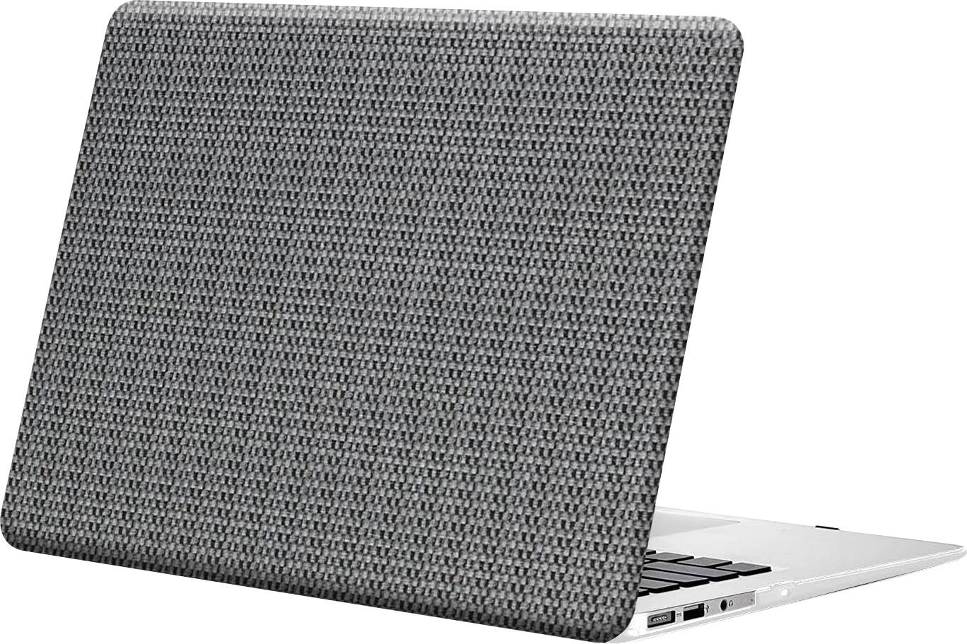 Front. SaharaCase - Woven Case for Apple MacBook Air 15" M2 and M3 Chip Laptops - Charcoal.