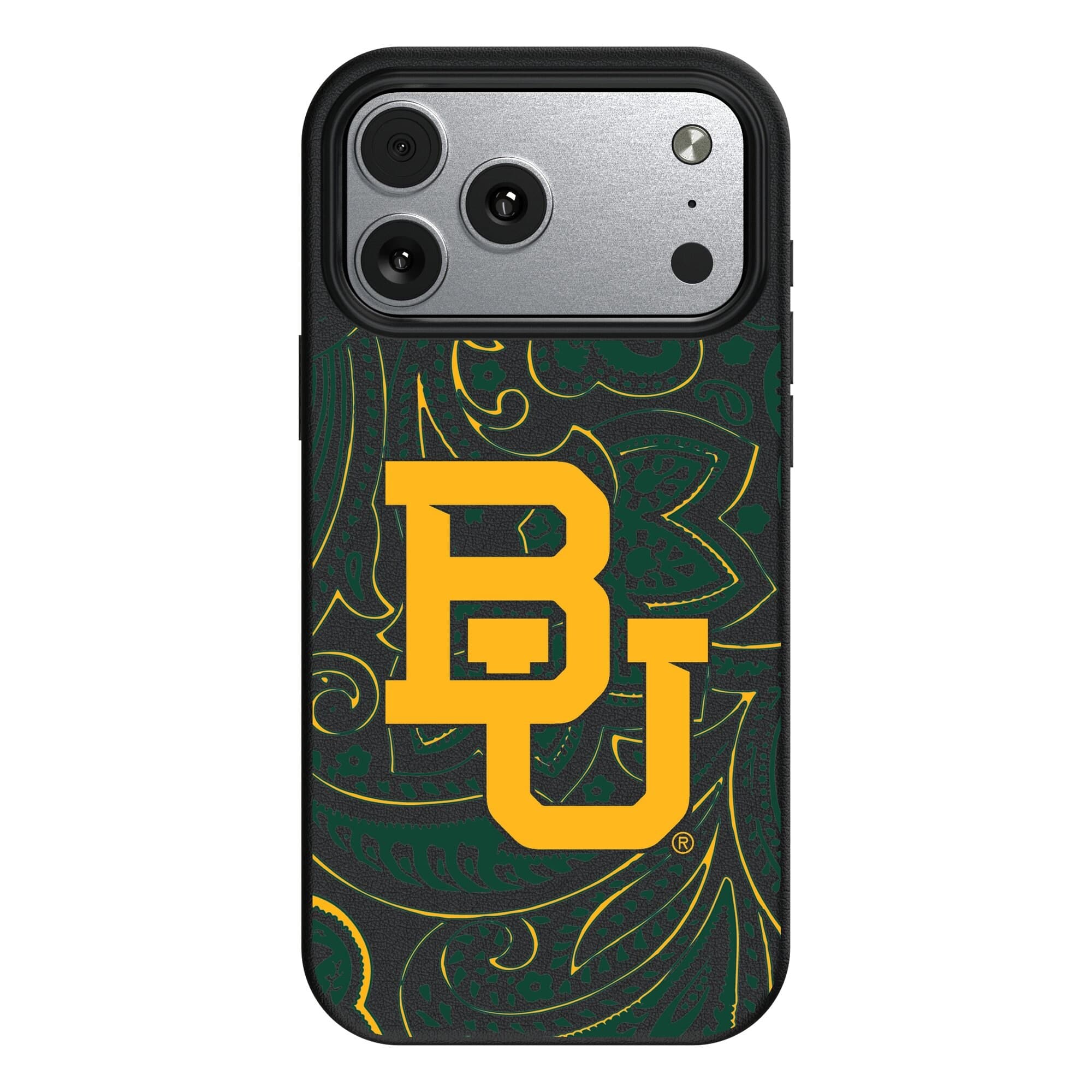 Keyscaper - NCAA - Baylor Bears Paisley iPhone Magnetic Bump Case - 17 Pro Max - Black price history on PriceWatchPro