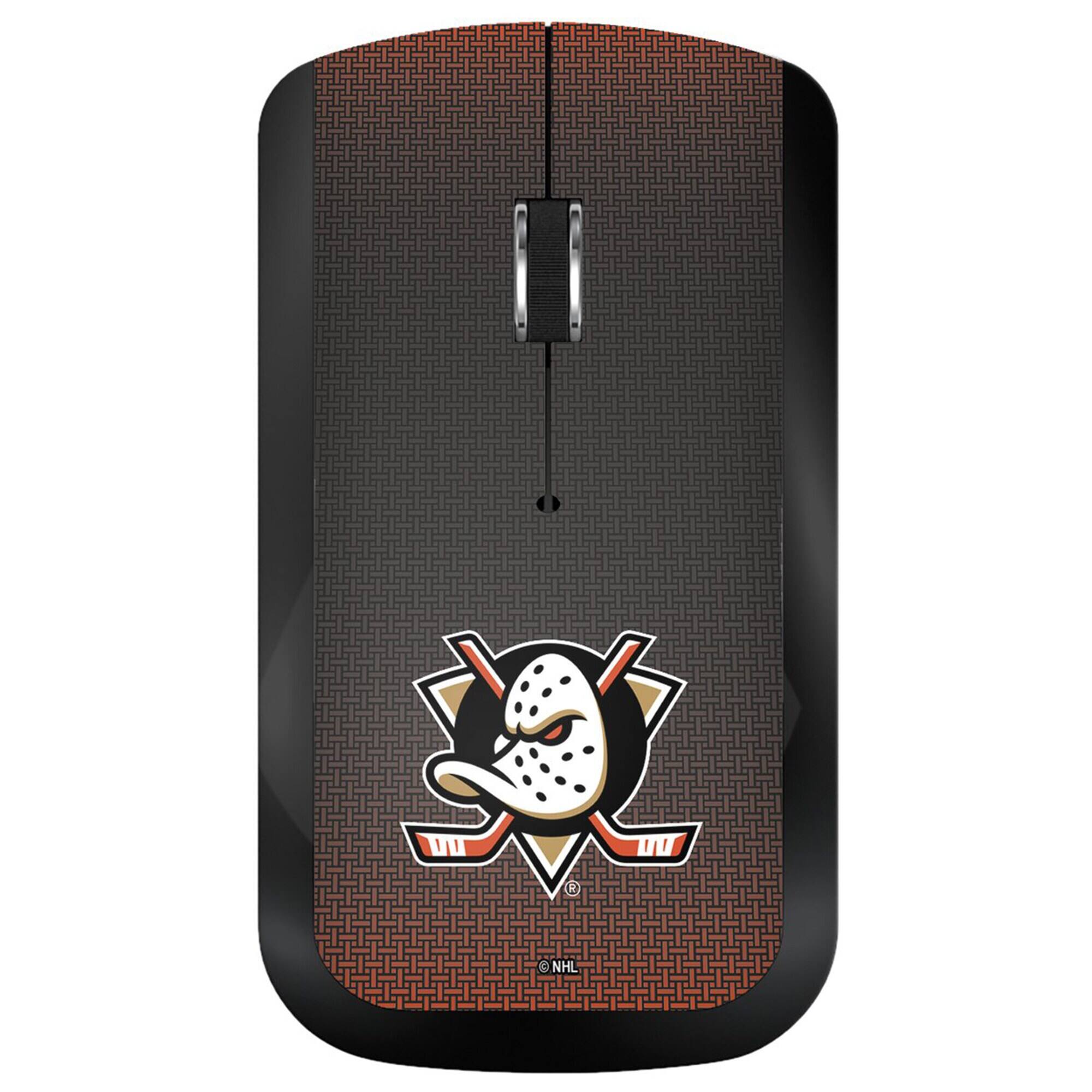Front. Keyscaper - Anaheim Ducks Wireless USB Computer Mouse - Black.