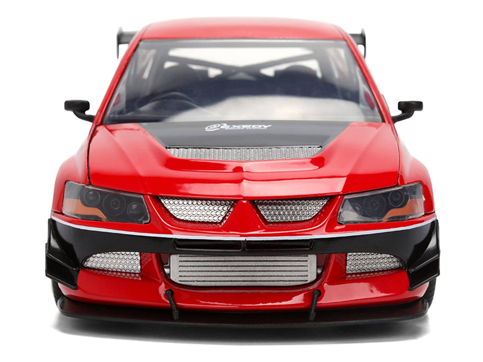 Alt View 5. Jada - Sean's Mitsubishi Lancer Evolution IX RHD Red w/Graphics "The Fast and the Furious: Tokyo Drift" 1/24 Model Car by Jada.