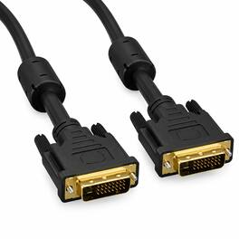 Sanoxy - 1m DVI-D Male to Male Dual Link Digital Video Cable - Black