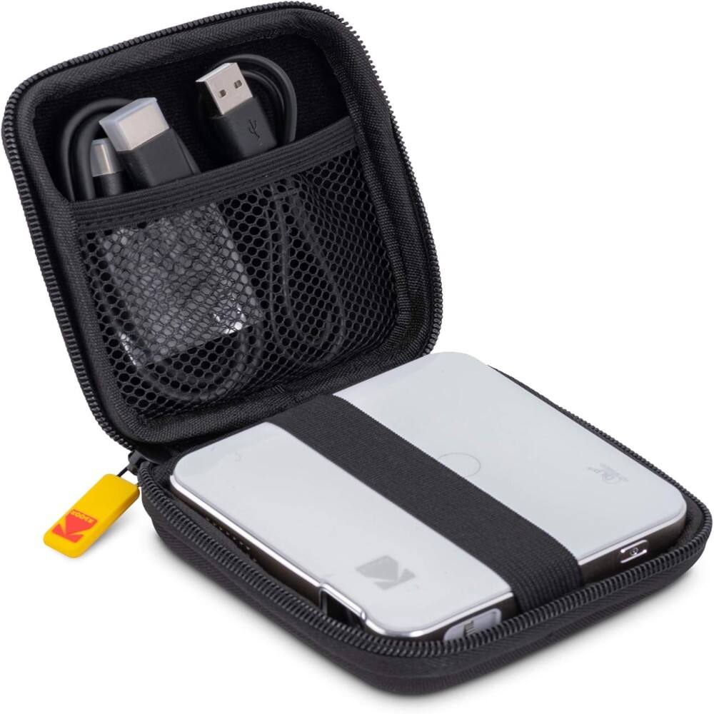 Alt View 1. Kodak - Luma 150 Pocket Projector Mini Portable Movie Projector w/ Speaker & Travel Case - Black.