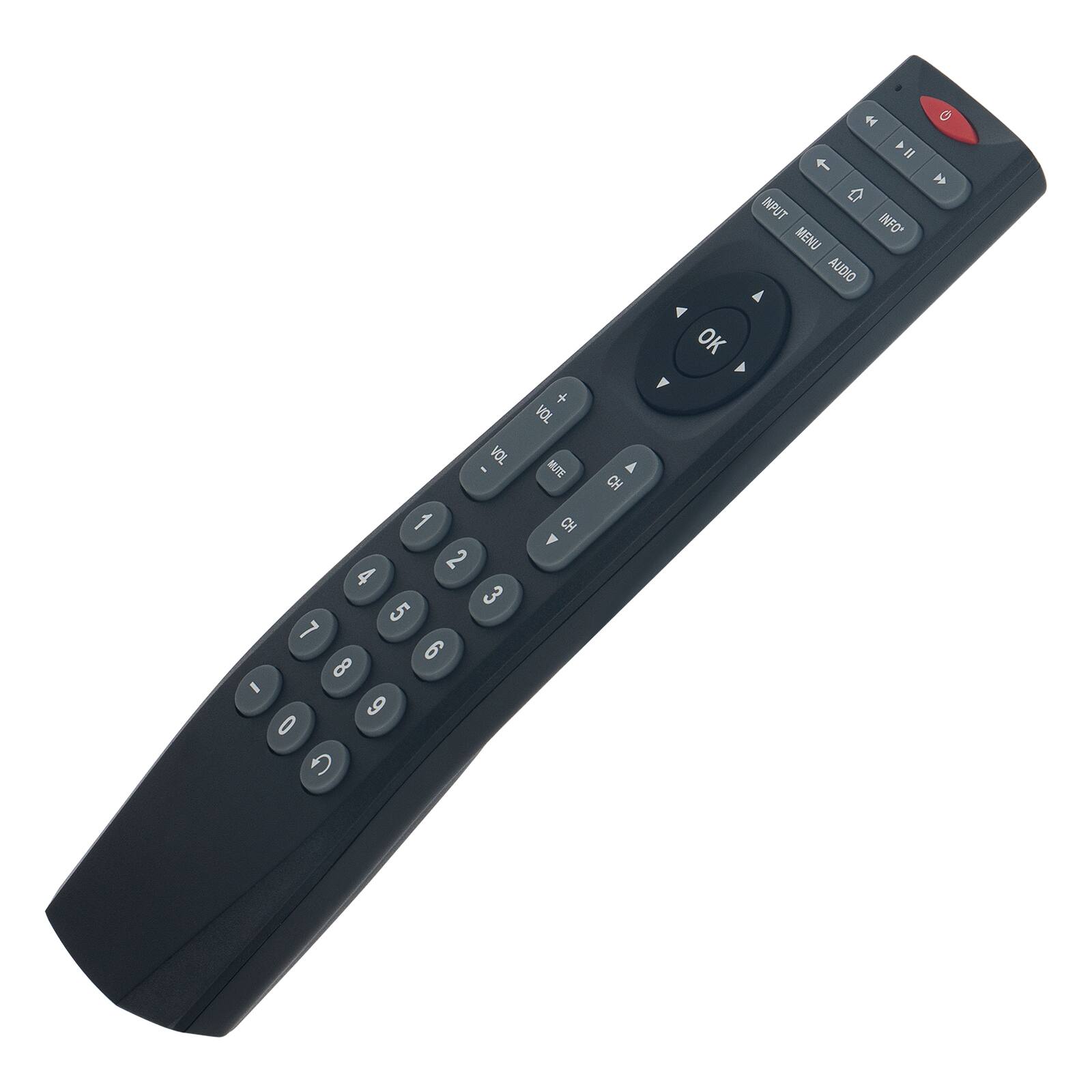 e4 114 4 t 0 IMFUT INFO MENU AUDIO D VOL 1 2 4 3 5 7 6 8 - 9 O G + VOL MUTE CH CH OK A