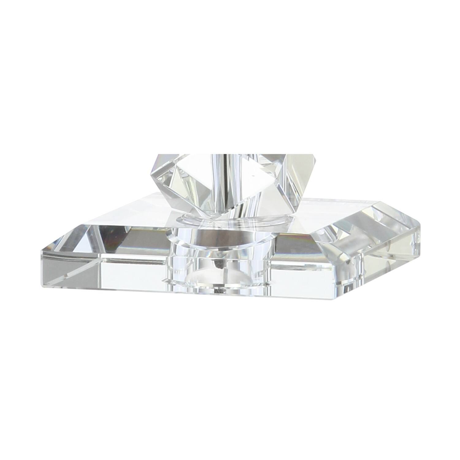 Alt View 7. Jonathan Y - Julia 25.5" Crystal LED Table Lamp, Clear - Clear.