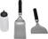 Angle. Weber - Weber Griddle 3 Piece Starter Set - Silver.