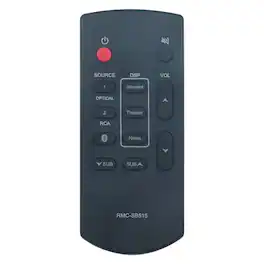 ZdalaMit - Replacement Remote RMC-SB515 fit for INSIGNIA Sound Speaker System NS-SB515 NSSB515 - Black