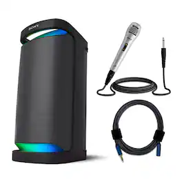 Sony - XP700 X-Series Portable Bluetooth Wireless Party Speaker Bundle