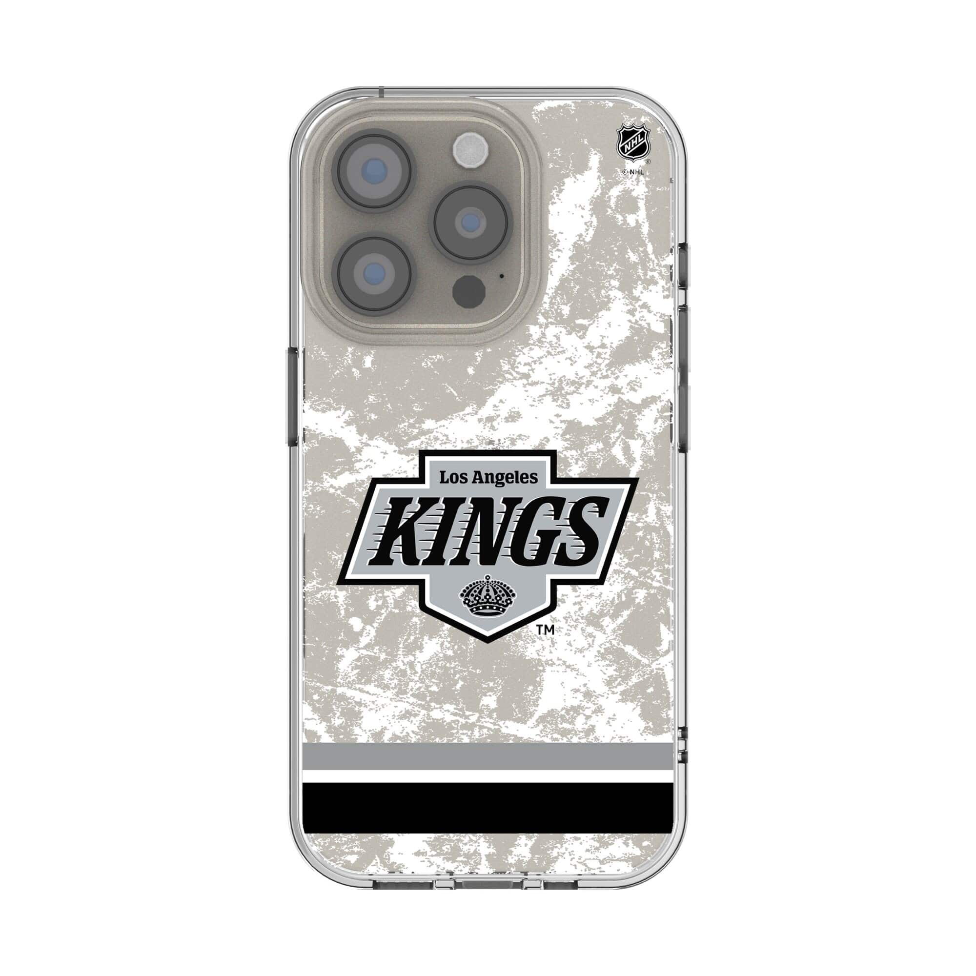Keyscaper - NHL - Los Angeles Kings iPhone Stripe Clear Ice Case - 12/12 Pro - Multicolor price history on PriceWatchPro
